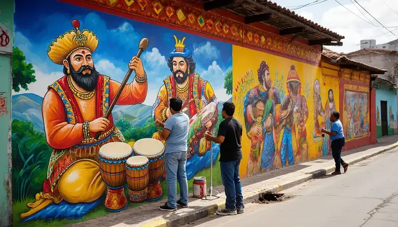 Leyendas inspirando arte y música en Quetzaltenango
